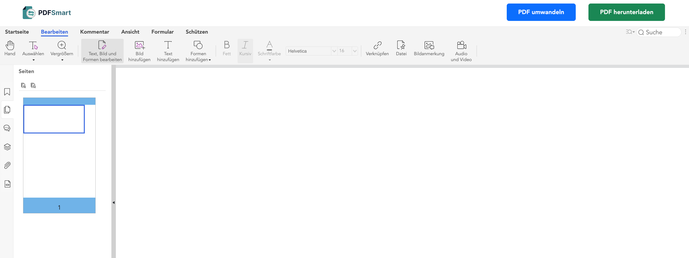 Ein PDF erstellen