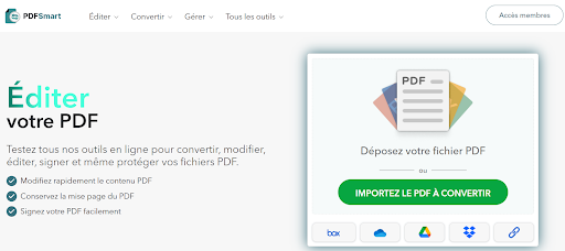 Éditer un PDF