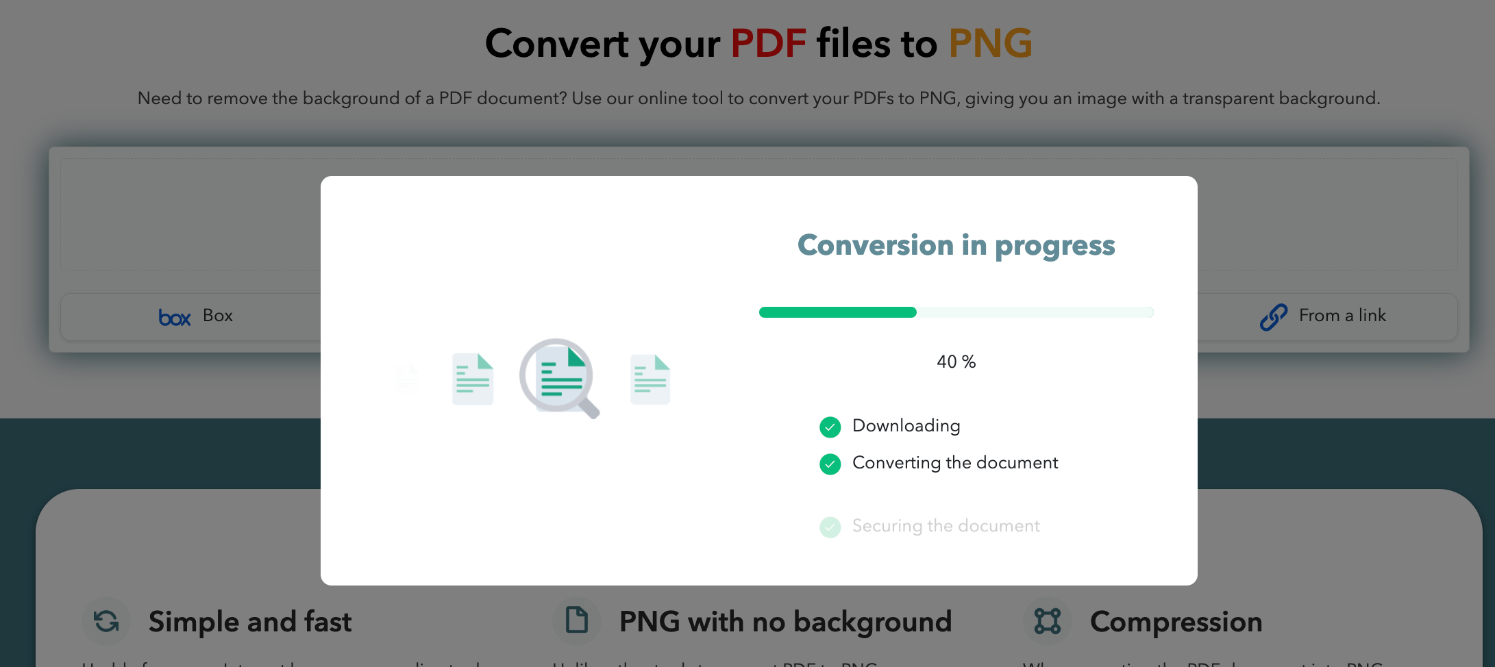 Convert PDF to PNG