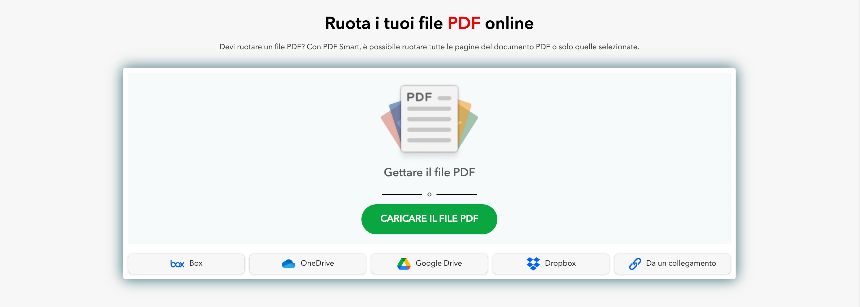 Ruotare le pagine PDF