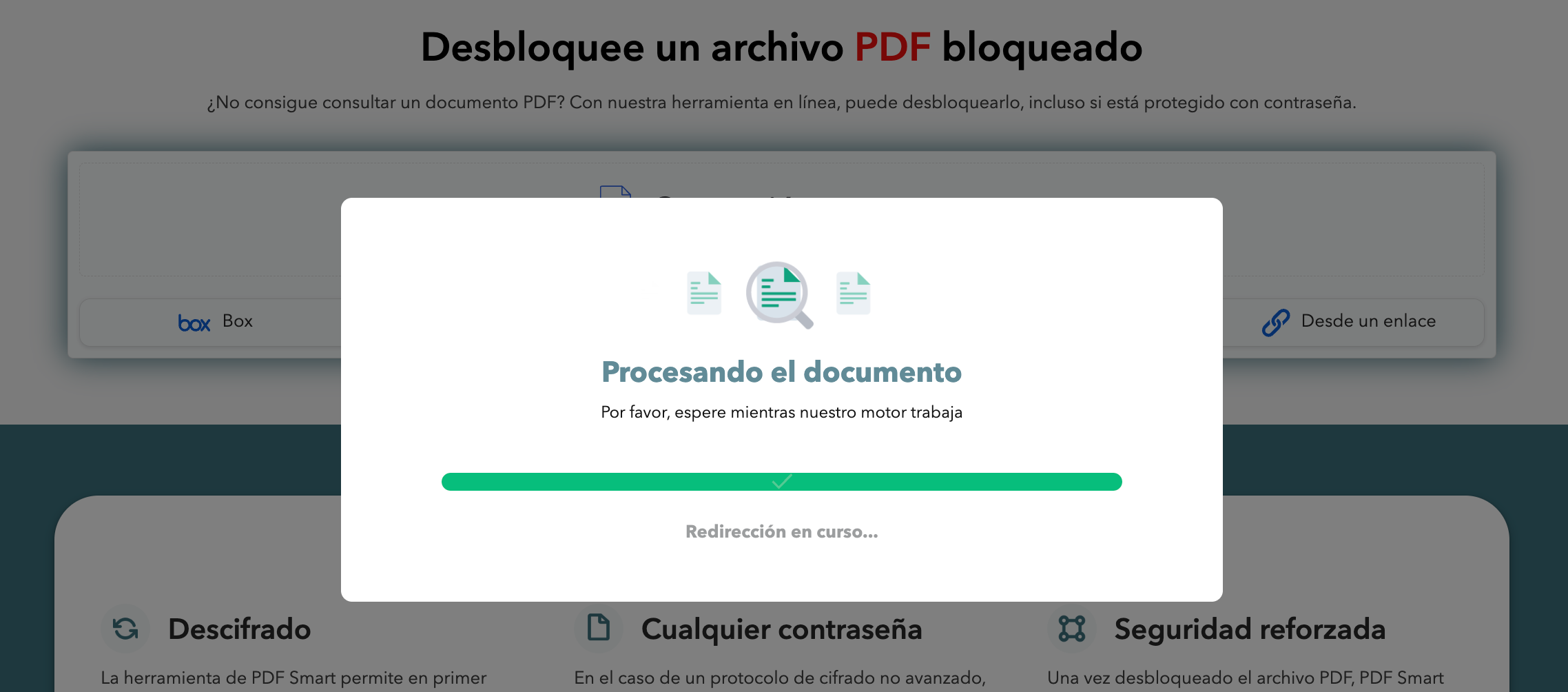 Desbloquear un PDF