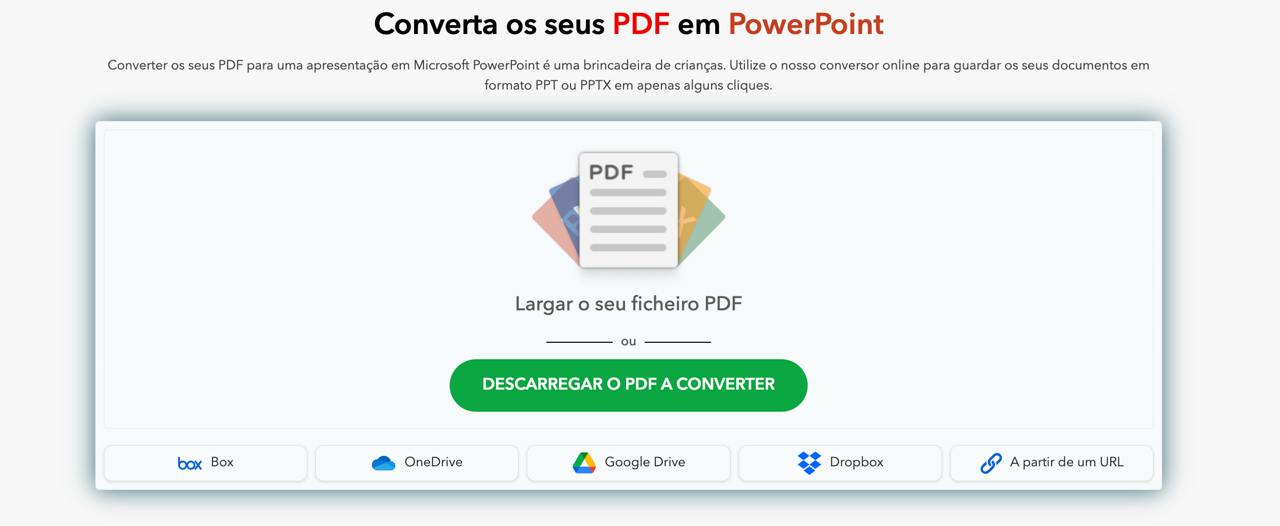converter pdf para powerpoint