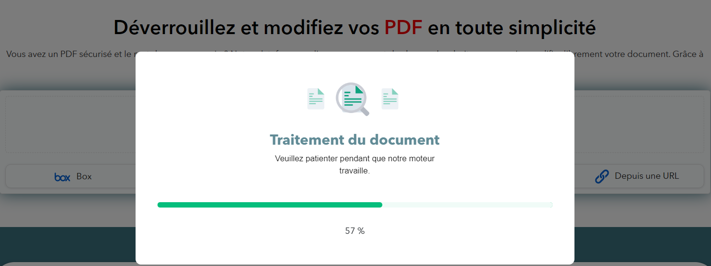 Déverouiller un fichier PDF