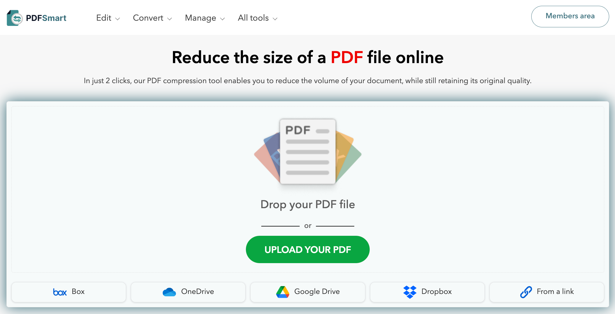 Compress a PDF