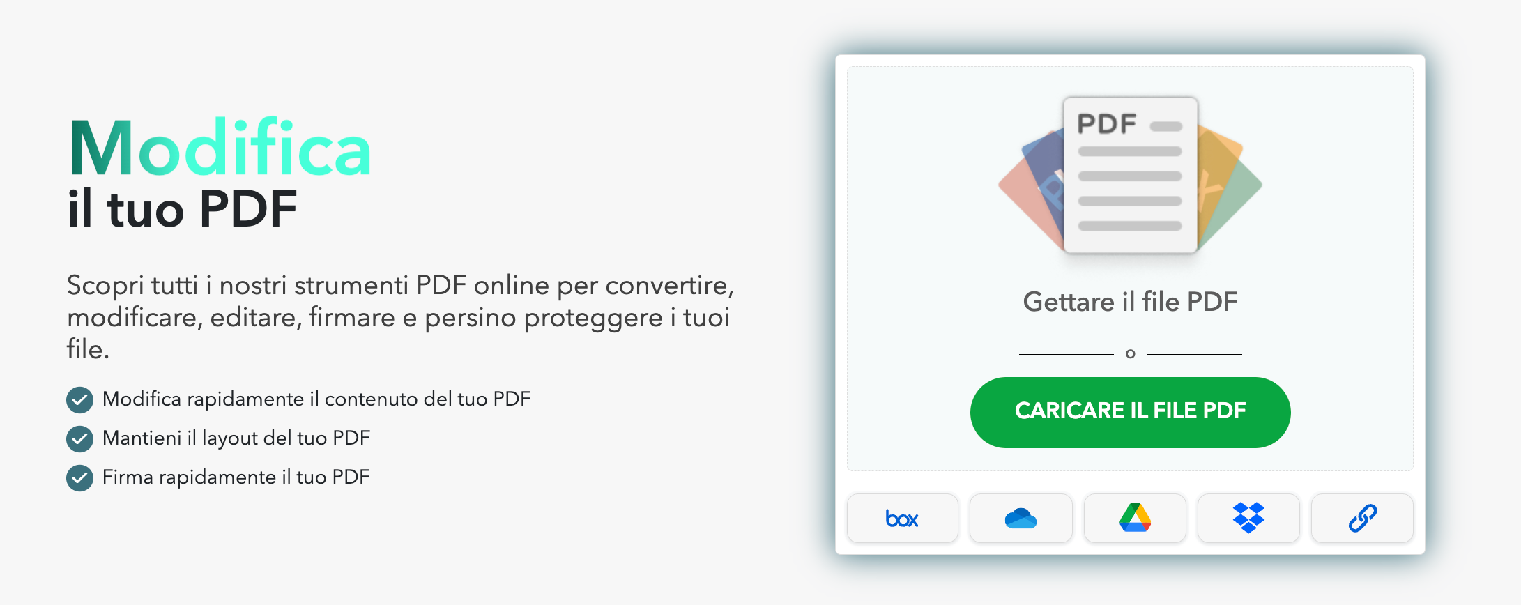 Estrarre una pagina PDF