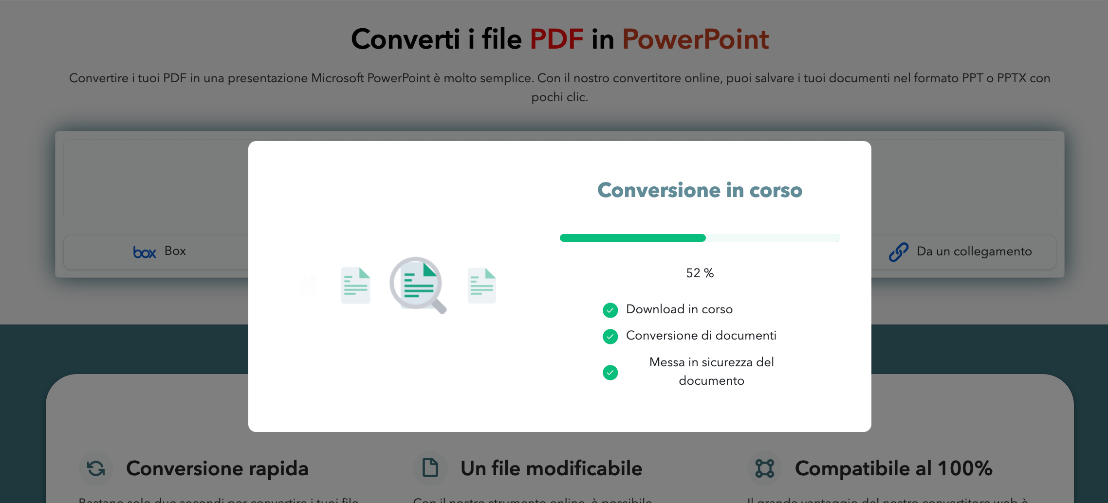 Converti i file PDF in PowerPoint