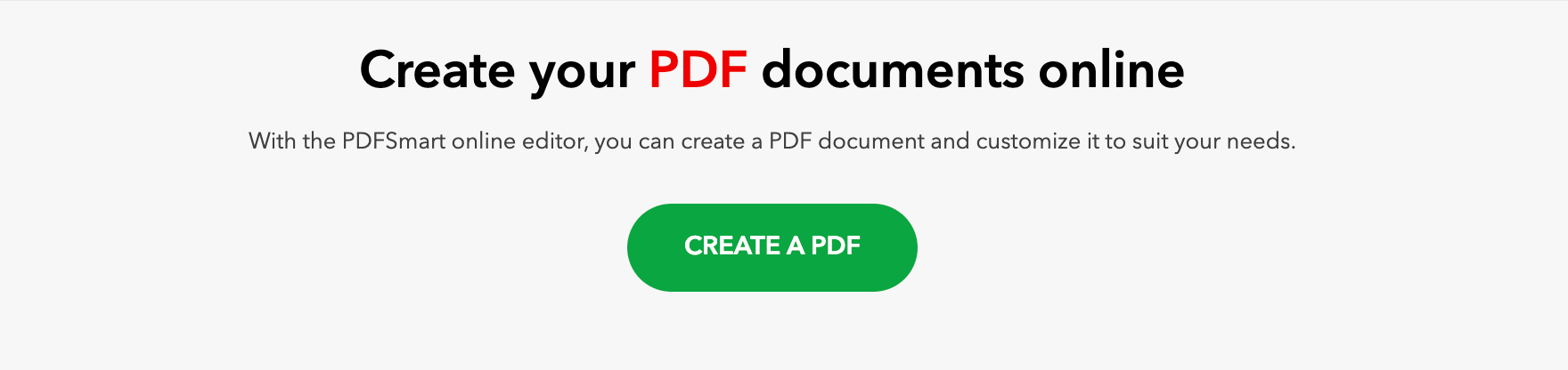 Create a PDF