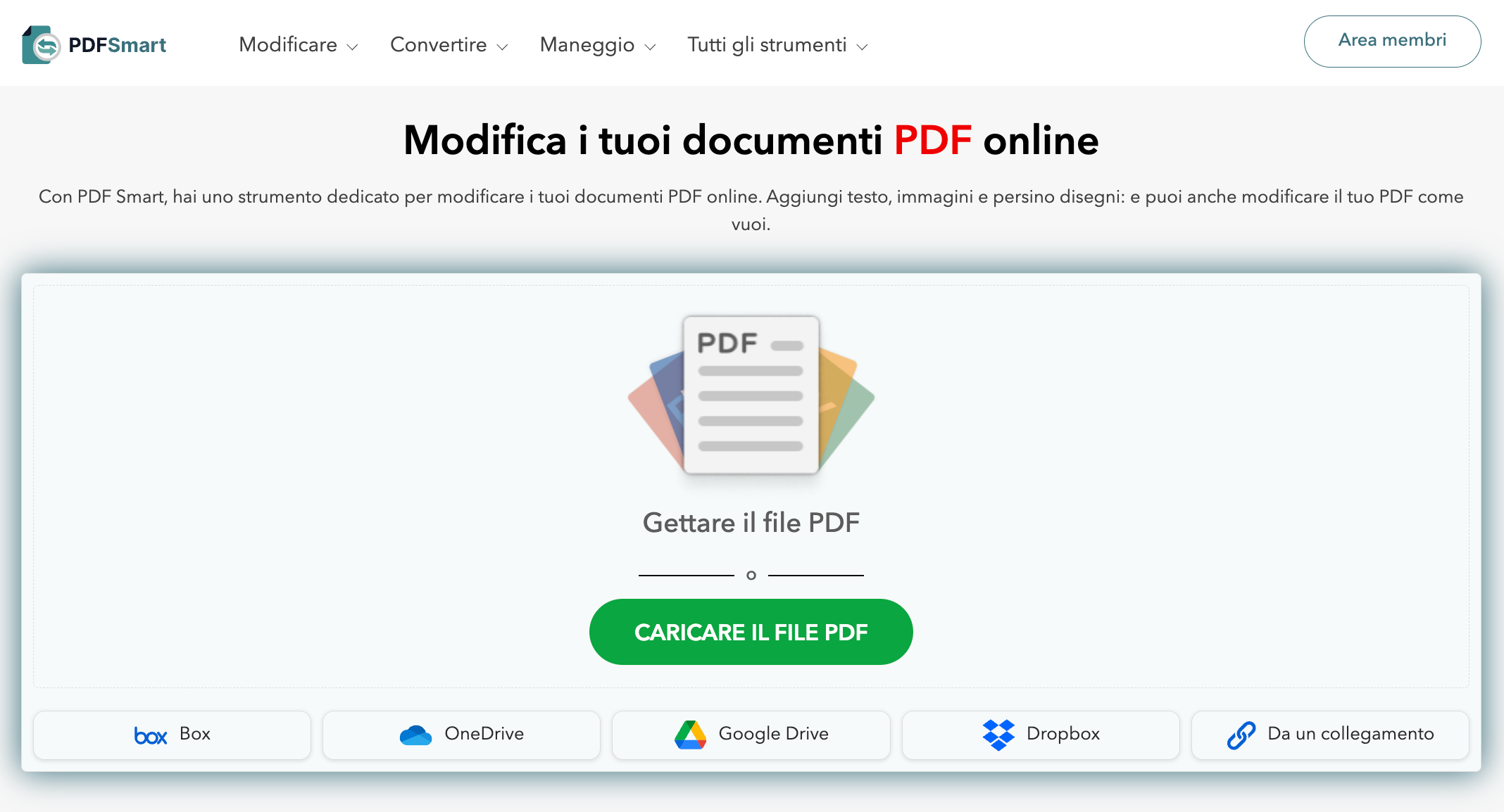 Annotare un PDF