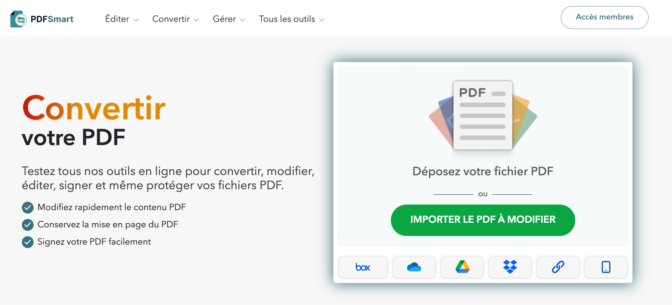 Convertir un PDF en TIFF