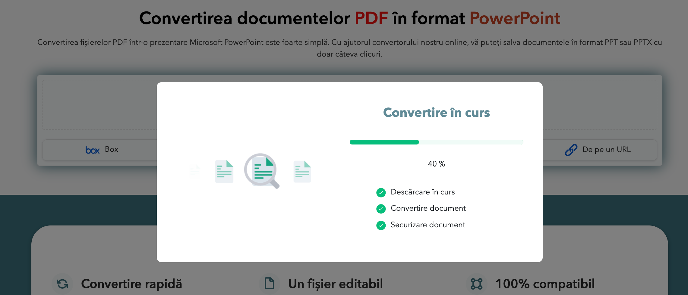 Cum convertesc un PDF în PowerPoint