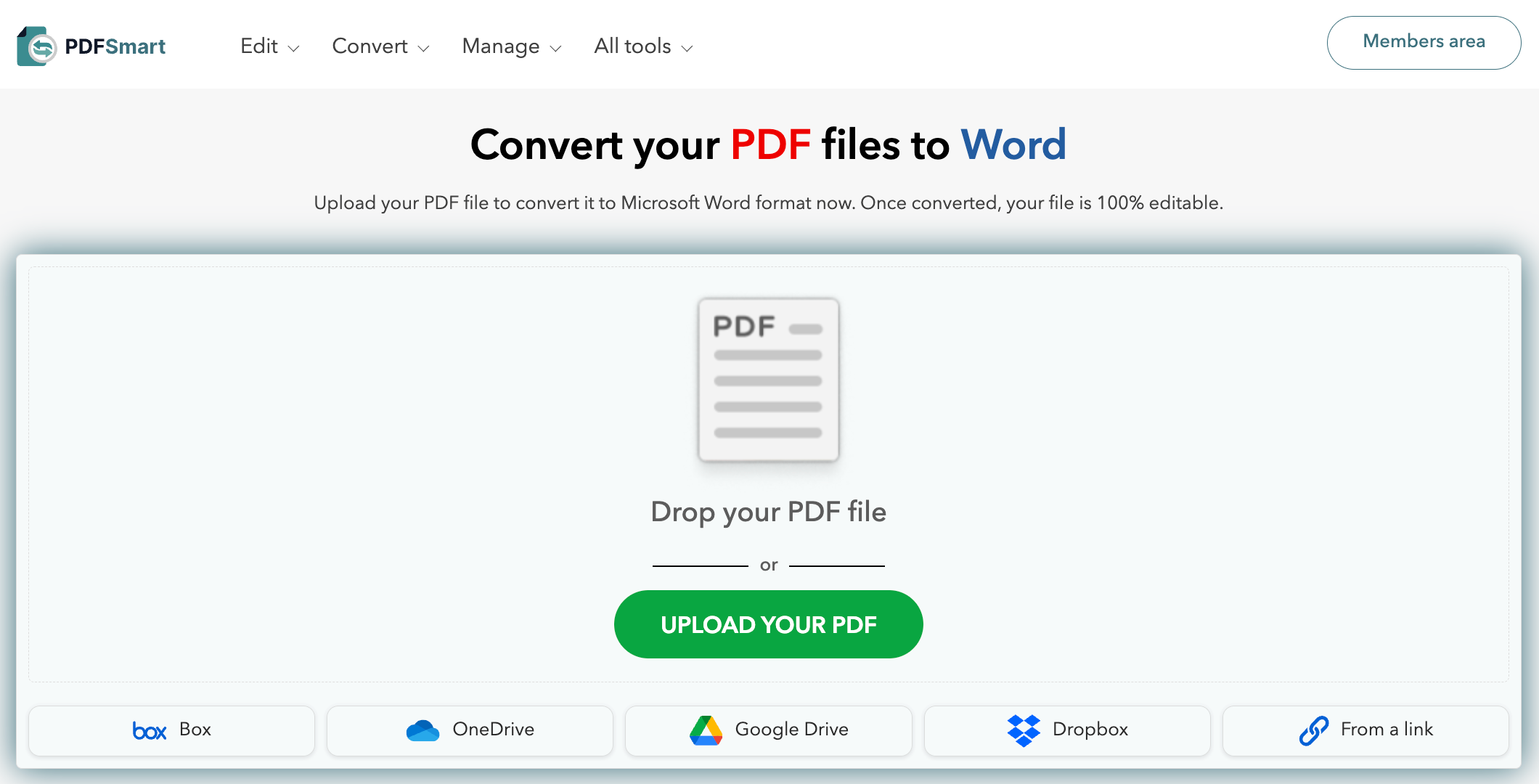 Upload the PDF file