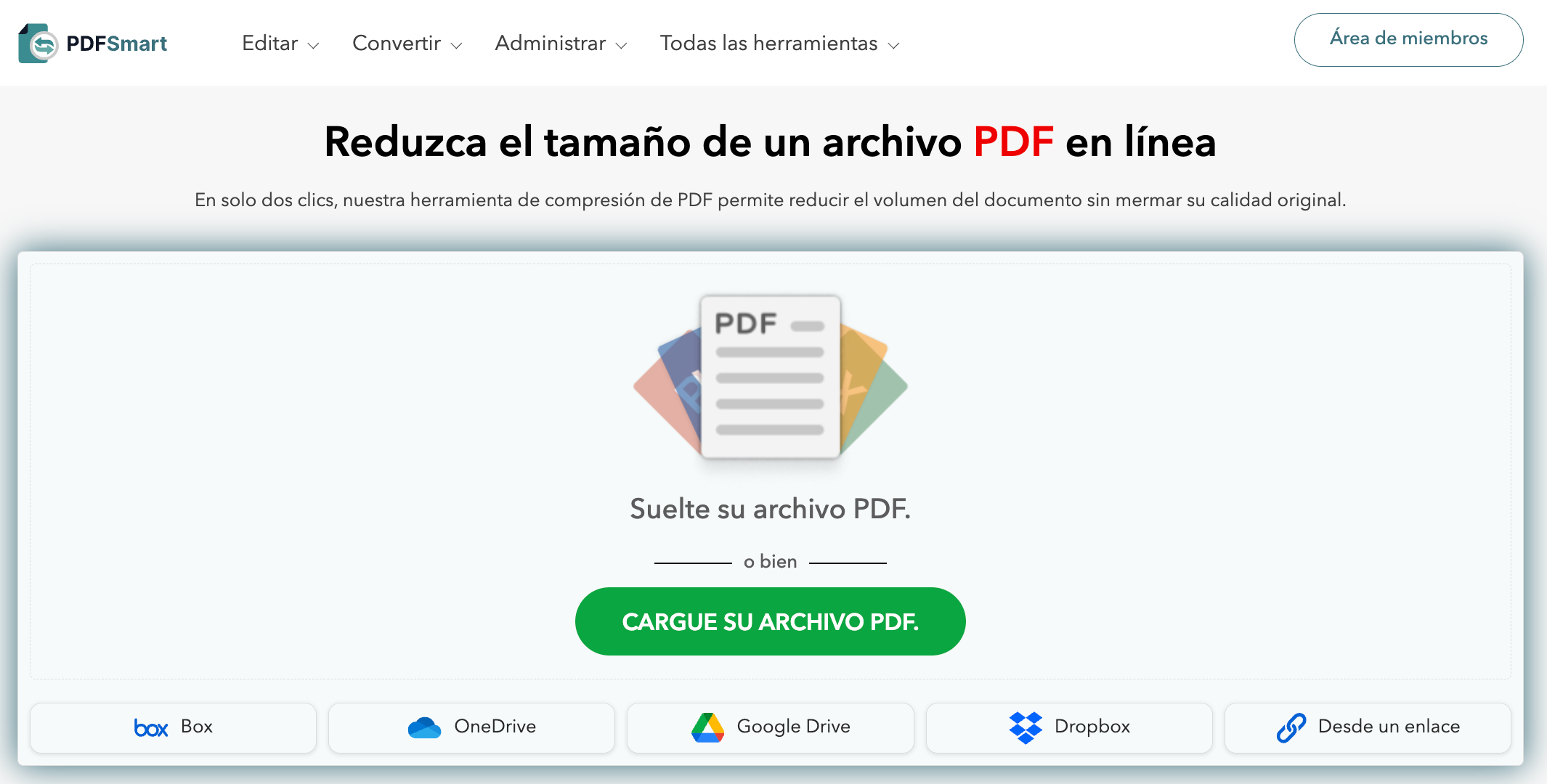 Importar el archivo PDF sobre el que se va a trabajar