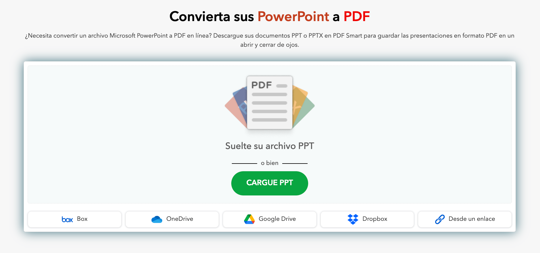 Convertir una presentación de PowerPoint a PDF