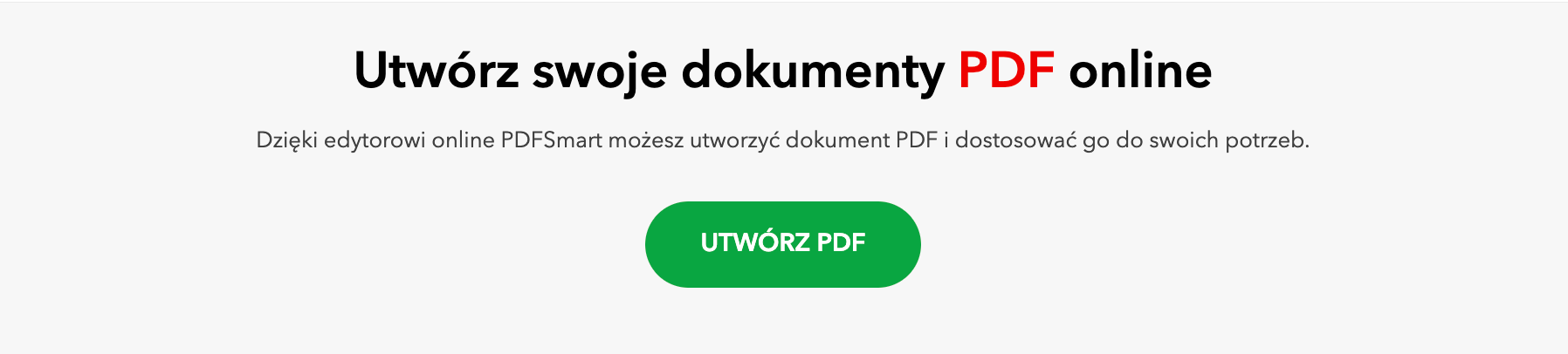 jak utworzyć plik pdf