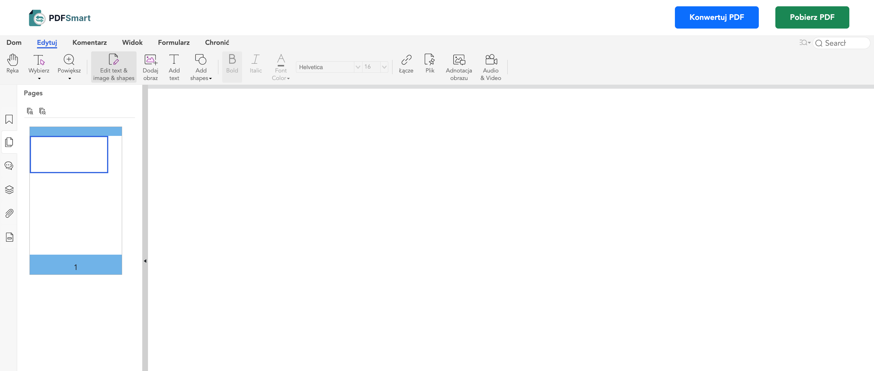 jak utworzyć plik pdf