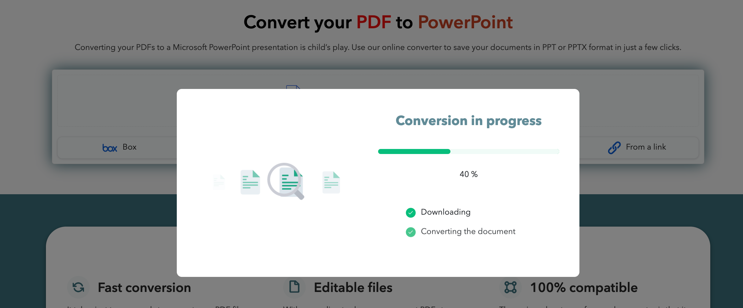 Convert your PDF to Powerpoint with PDFSmart