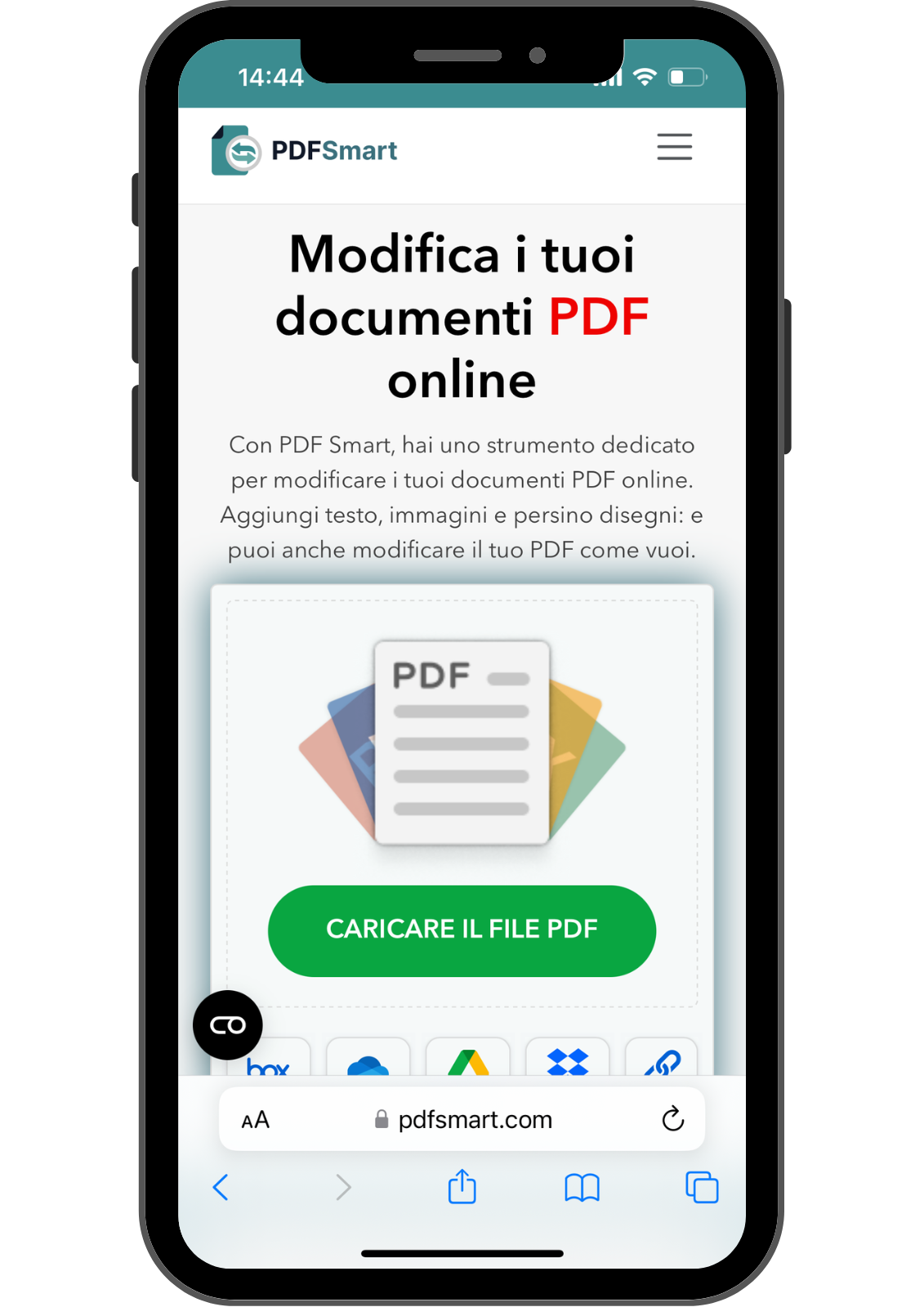 Modifica i tuoi PDF smartphone