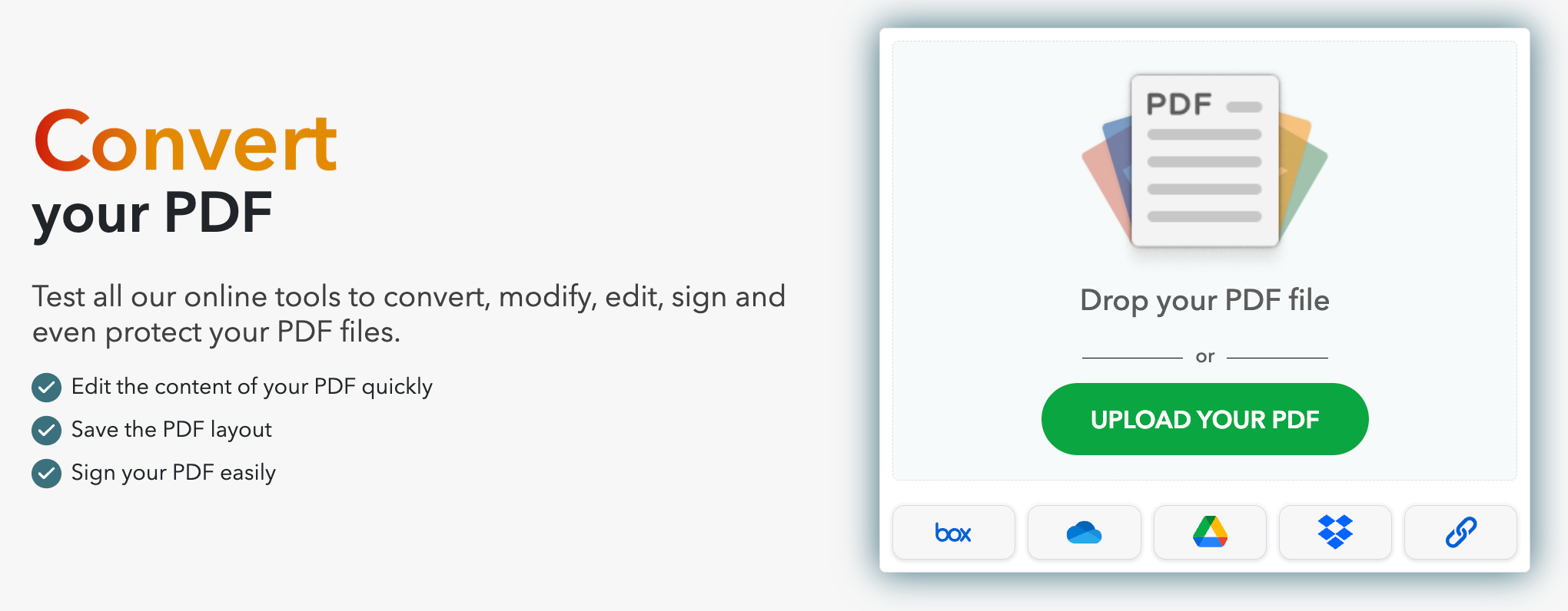 Convert your PDF ro Excel