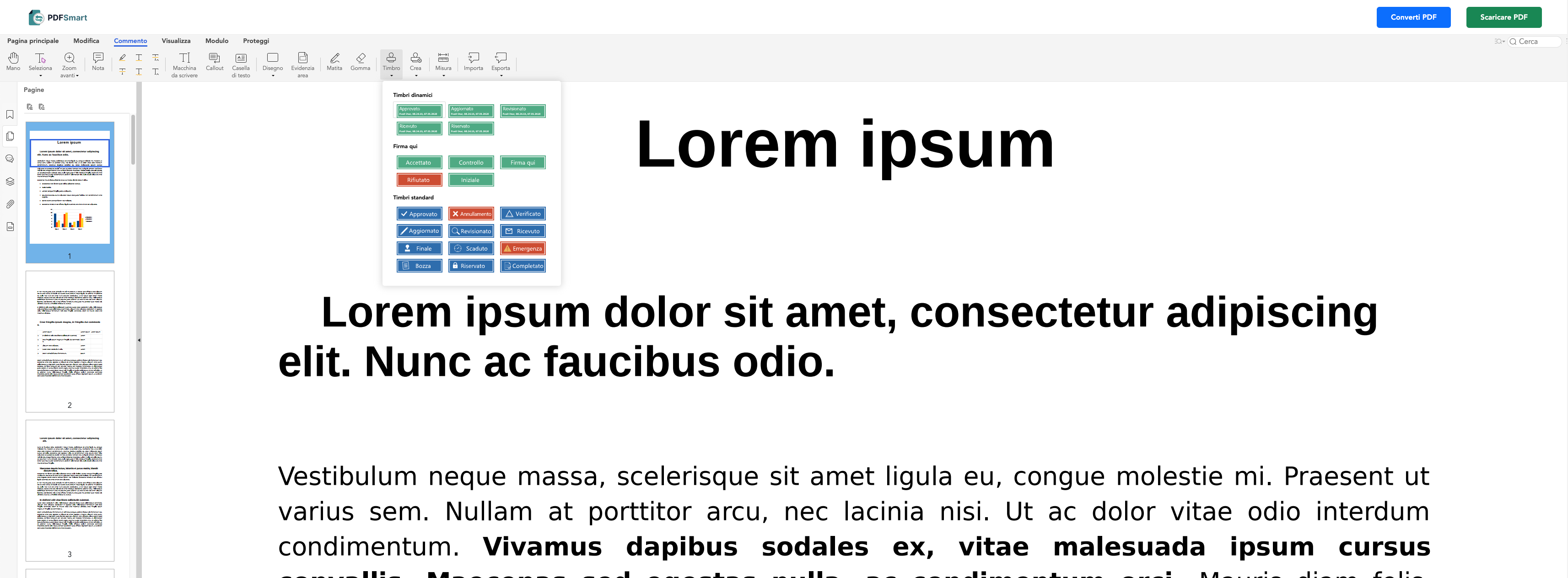 Timbri PDF