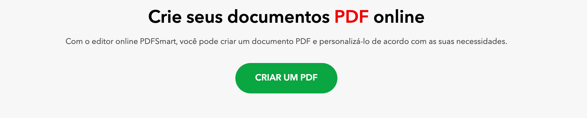 Criar um PDF