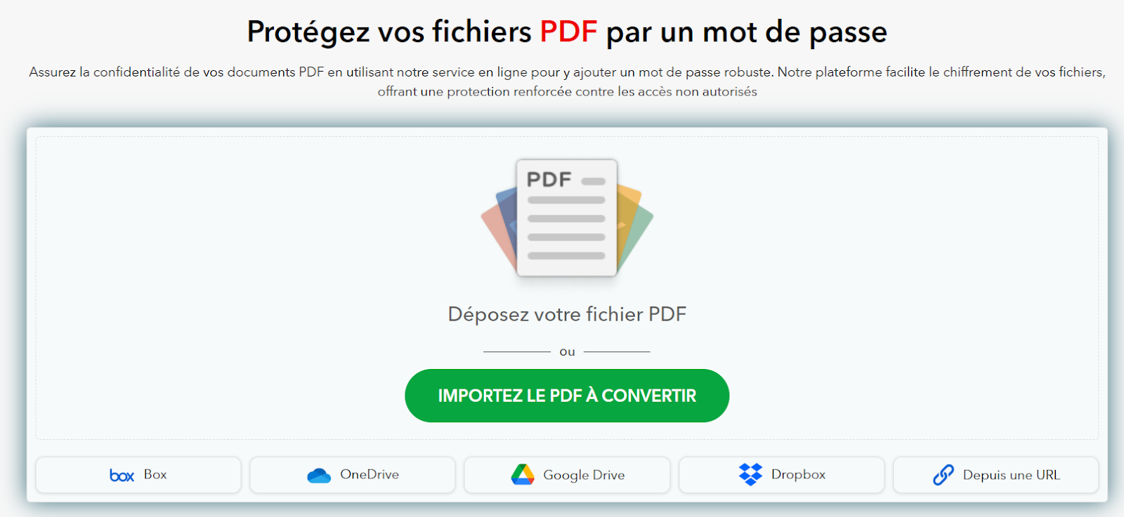 Crypter un PDF avec un mot de passe fort
