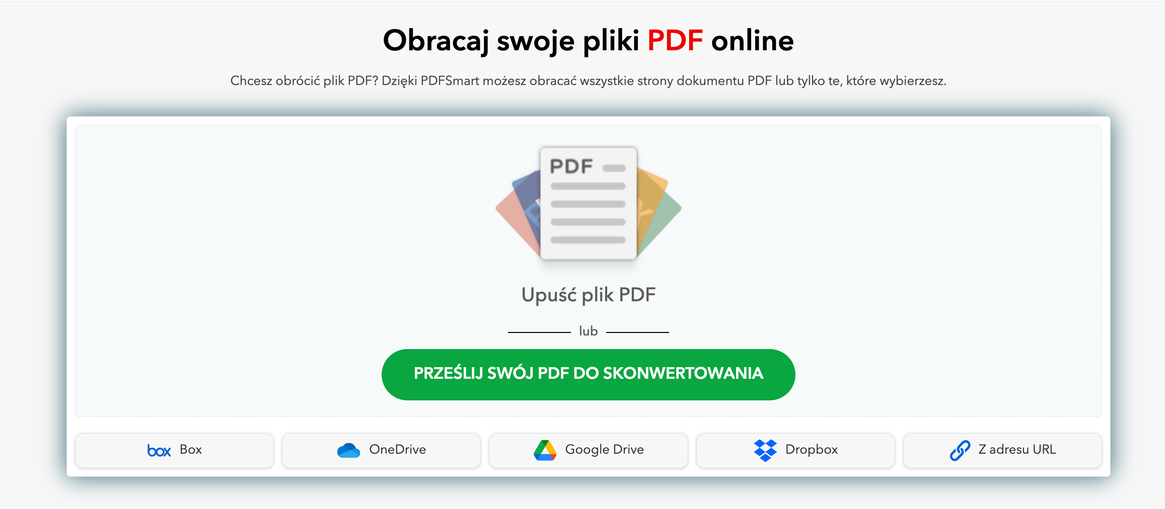 Jak mogę łatwo obracać strony PDF?