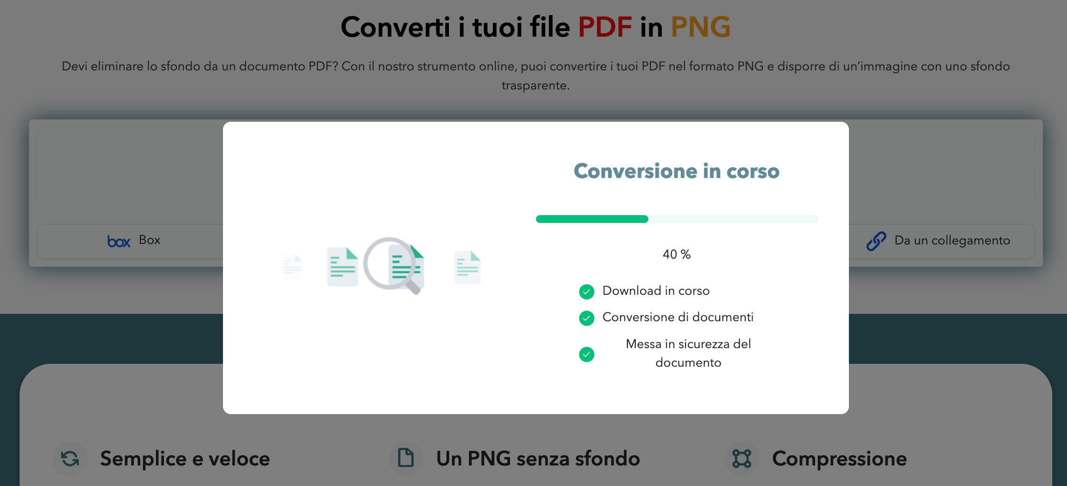 Converti PDF in PNG