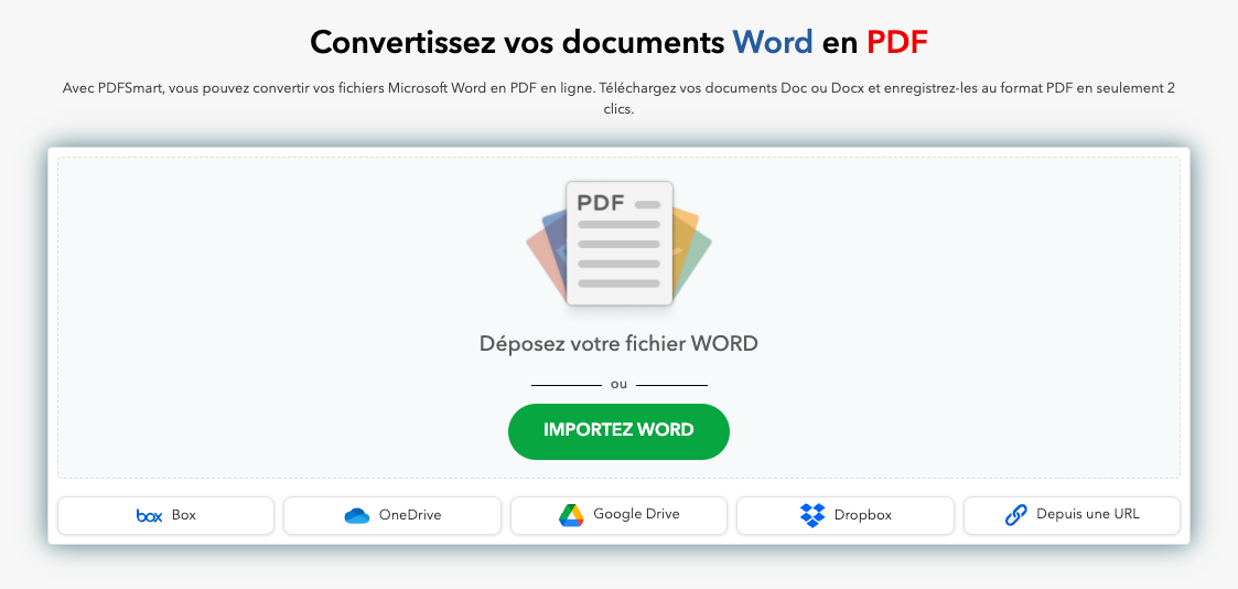 Convertir Word en PDF