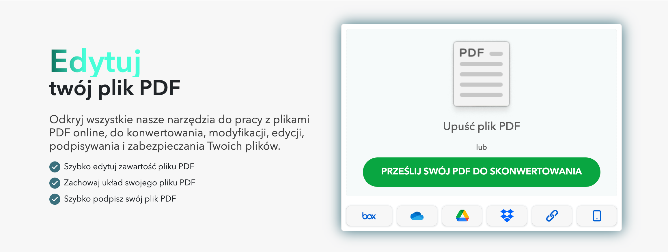Dodawanie obrazów do pliku PDF