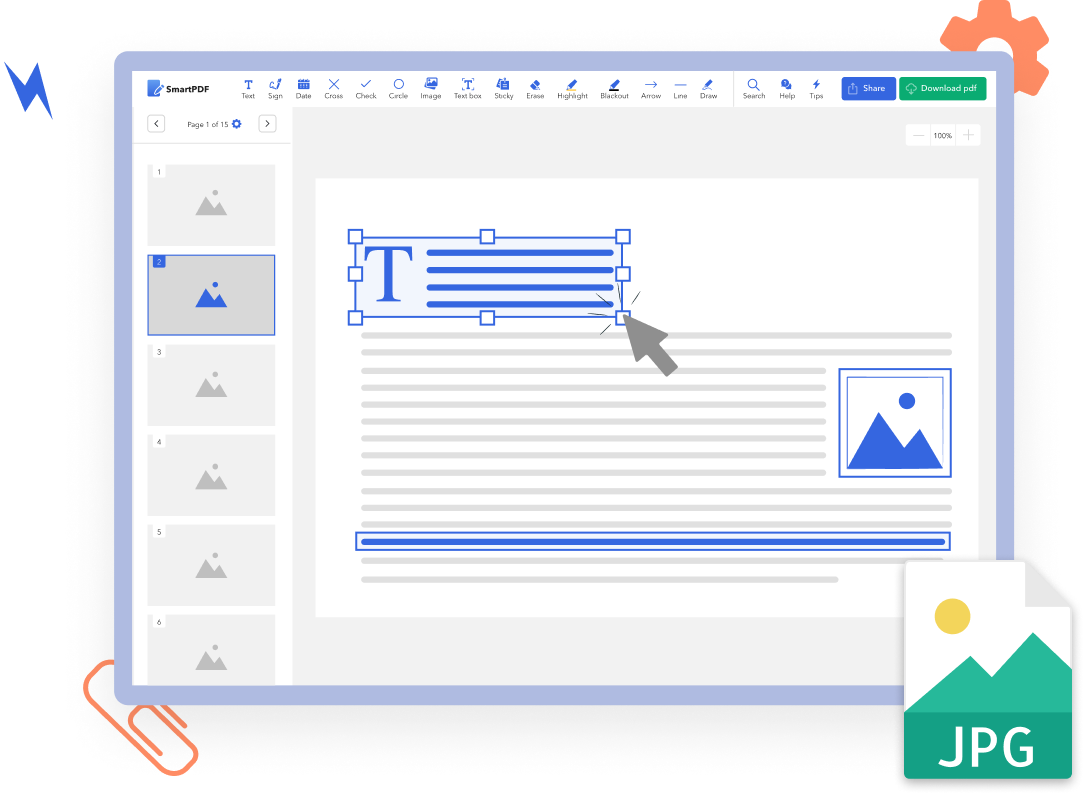 Comment enregistrer une image JPG en PDF ?