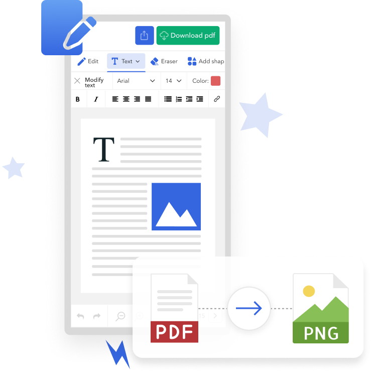 Conversion PDF-PNG : pourquoi PDFSmart ?