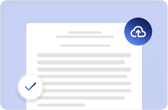1. Importez vos documents