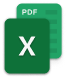 Excel în PDF